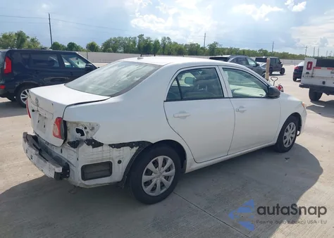 2009 Toyota Corolla from USA, damaged, VIN JTDBL40E799023254